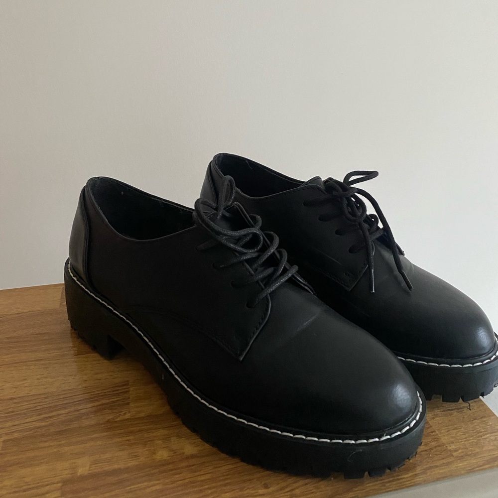 Doc Marten-esque Lace Up Brogues, worn once!